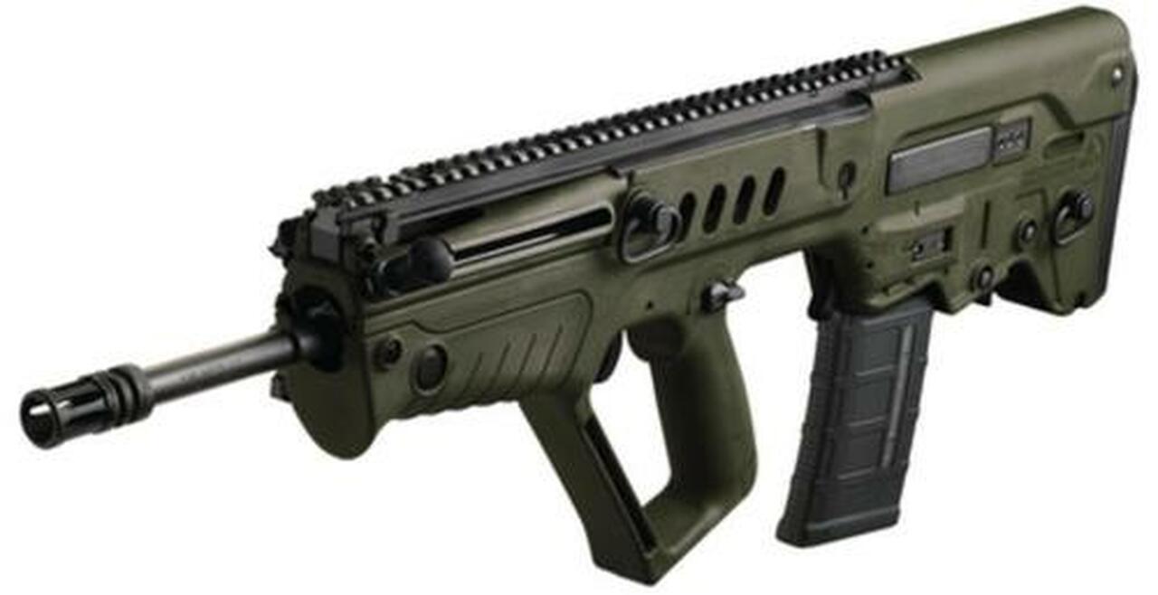 IWI TAVOR SAR Bullpup Rifle – Flattop 5.56 NATO, ODG Stock, 18 1:7 Barrel, 30rd Mag