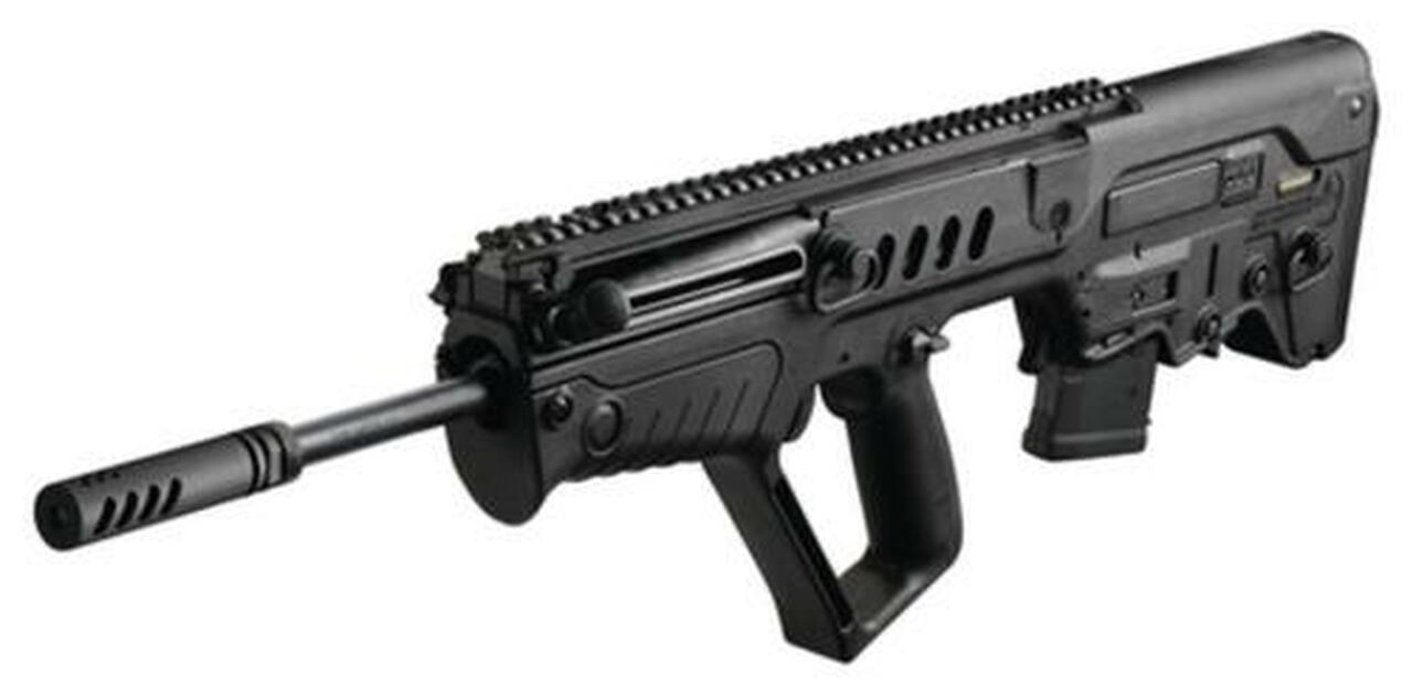 IWI TAVOR SAR Bullpup Rifle – Flattop – Compliance in Maryland, Massachusetts, New Jersey 5.56 NATO, Black Stock, 18 1:7 Barrel, 10rd Mag