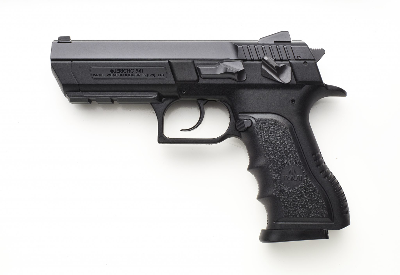 IWI US Jericho 941 9mm 4.40″ 10+1 Black Steel Slide Black Polymer Grip