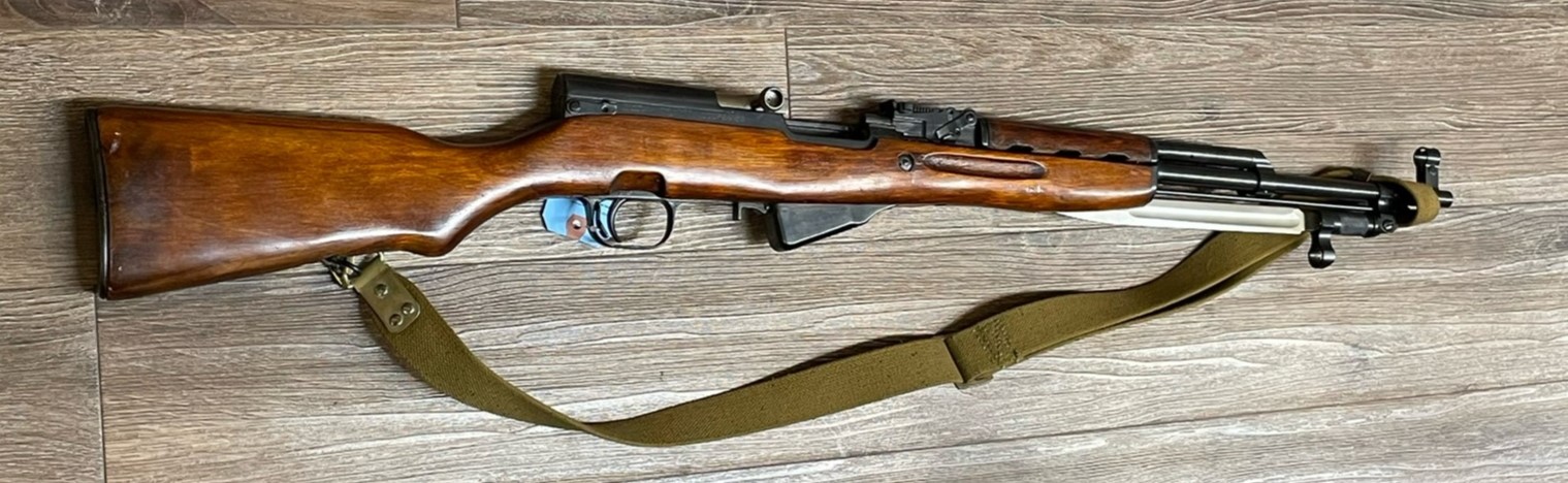 IZHMASH SKS  SEMI AUTO 7.62X39MM   RIFLES  WOOD