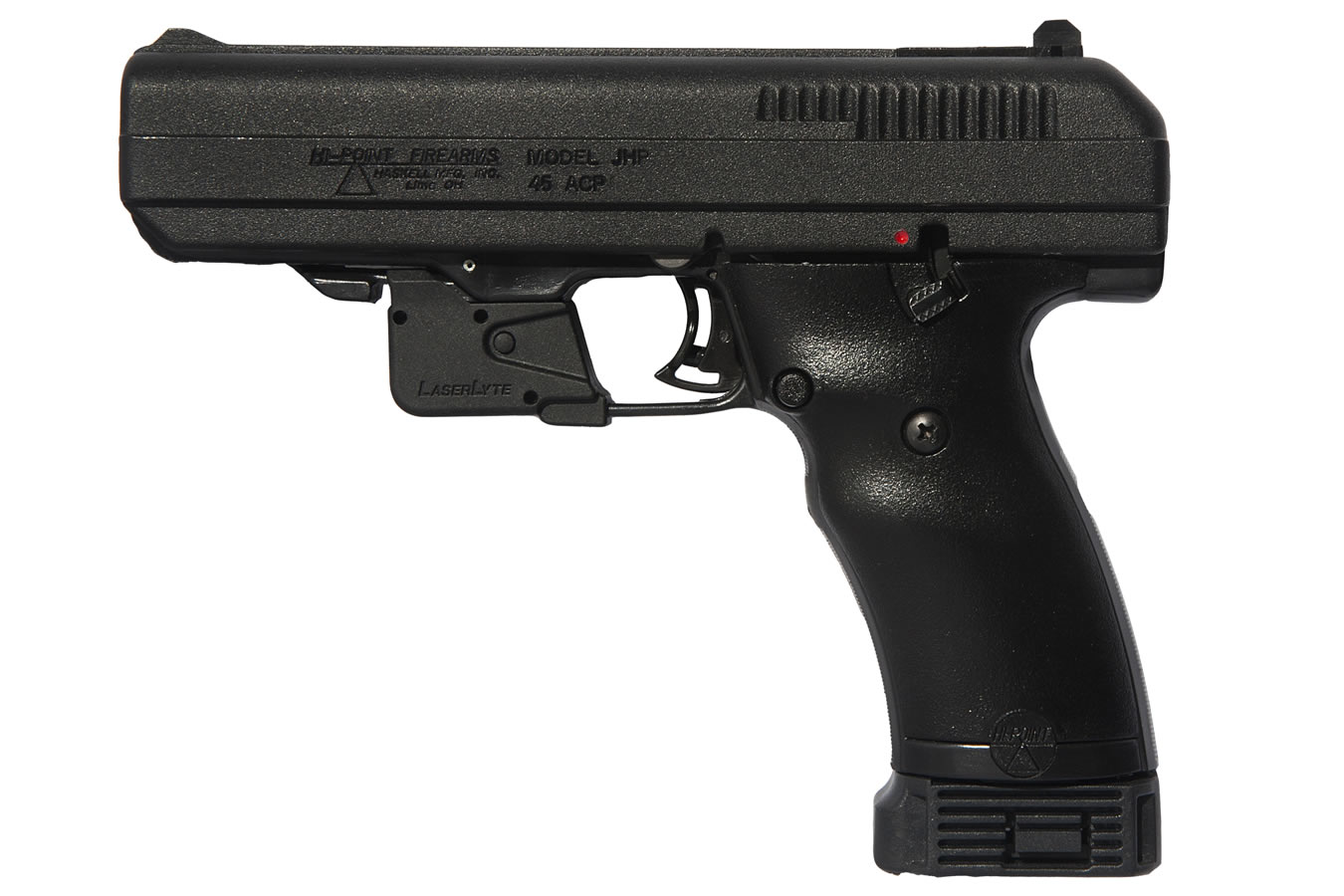 JHP 45 ACP with Trigger Guard Mount Laser