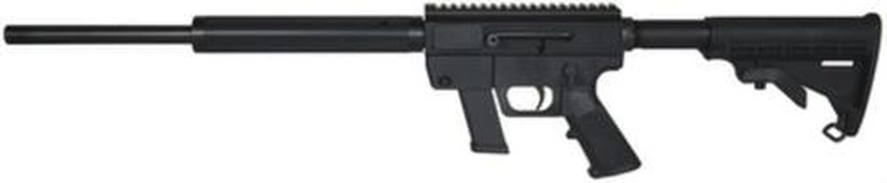 Just Right Carbine Takedown 9mm 17″ Threaded Barrel Collapsible M4 Stock Black Finish Quad Rail Forend 17rd Glock or Glock Style Magazine