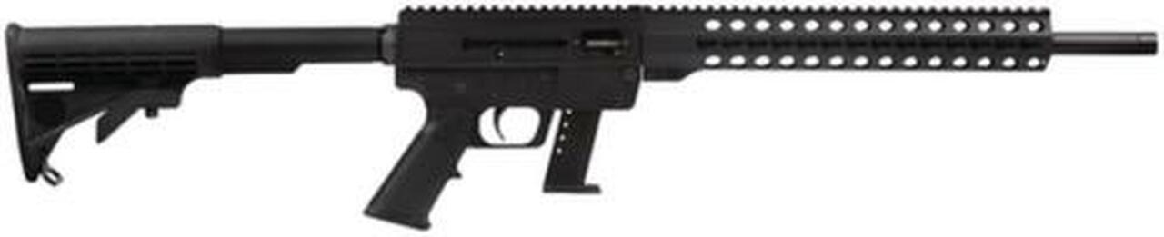 Just Right Carbines Gen3 KeyMod 9mm 17″ Threaded Barrel Blued 17rd S&W M&P Compatible Magazine