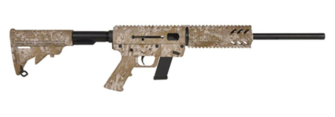 Just Right Carbines Just Right Carbine .40S&W 16.25″ Threaded Barrel Collapsible Stock Desert Camo Finish Fixed 10rd Glock Magazine – CA Compliant