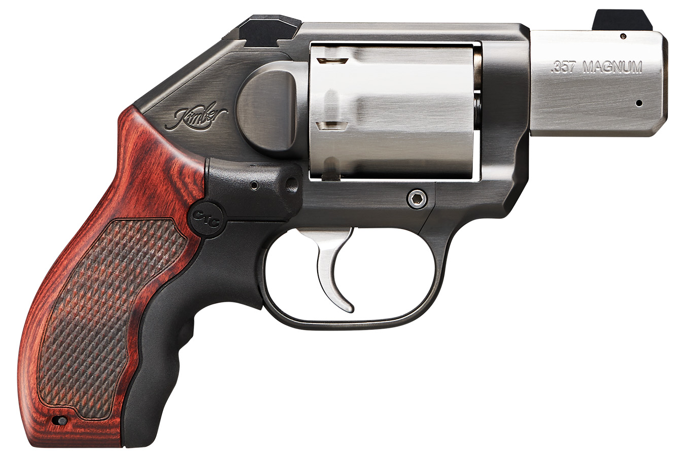 K6s CDP 357 Magnum Revolver with Rosewood Crimson Trace Lasergrips