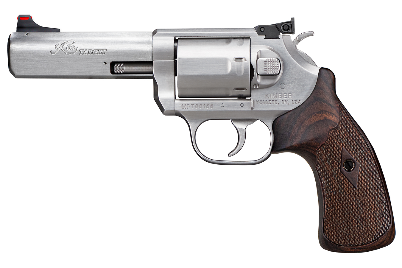 K6S Target .357 Magnum Stainless DA/SA Revolver with 4 Inch Barrel