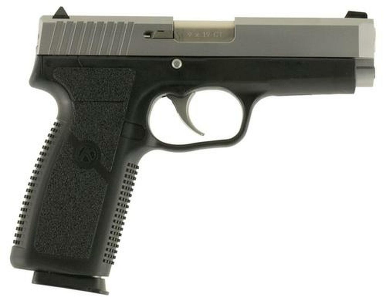 Kahr Arms CT9 9mm, 3.9″, 8rd, Black Frame/Stainless Steel Slide