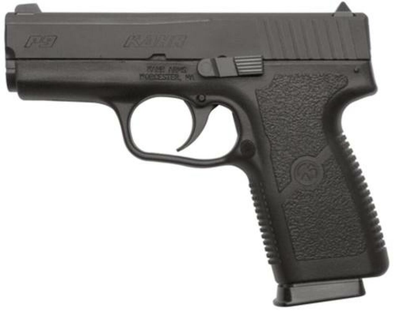 Kahr Arms KP9094 P9 Standard DAO 9mm 3.5″ Barrel, Synthetic Grip Black Poly Frame/Black Stainless, 6rd