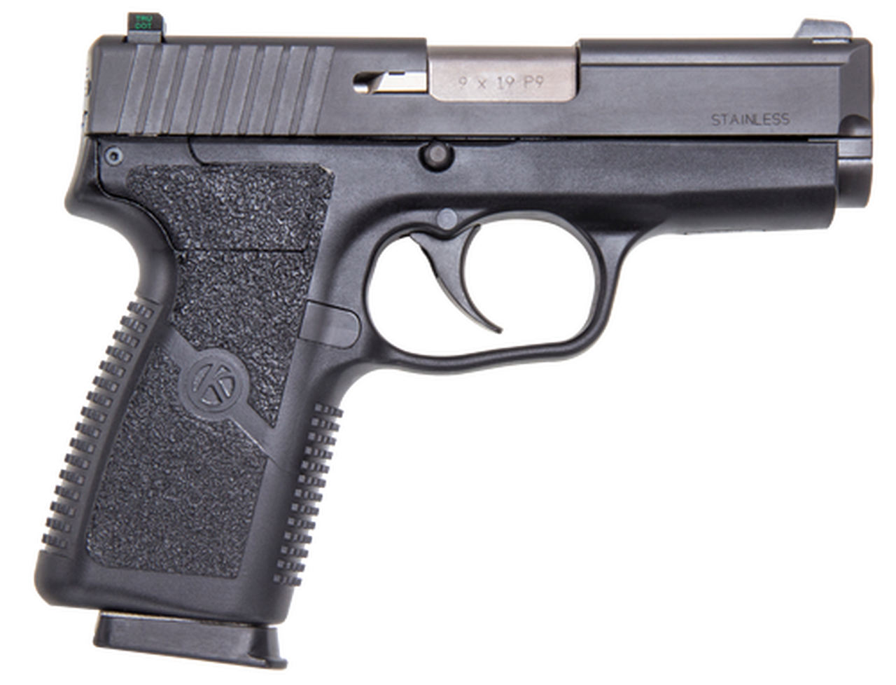Kahr Arms P9 Standard, CA Legal, 9mm, 3.5″ Barrel, 7rd, DAO, Black