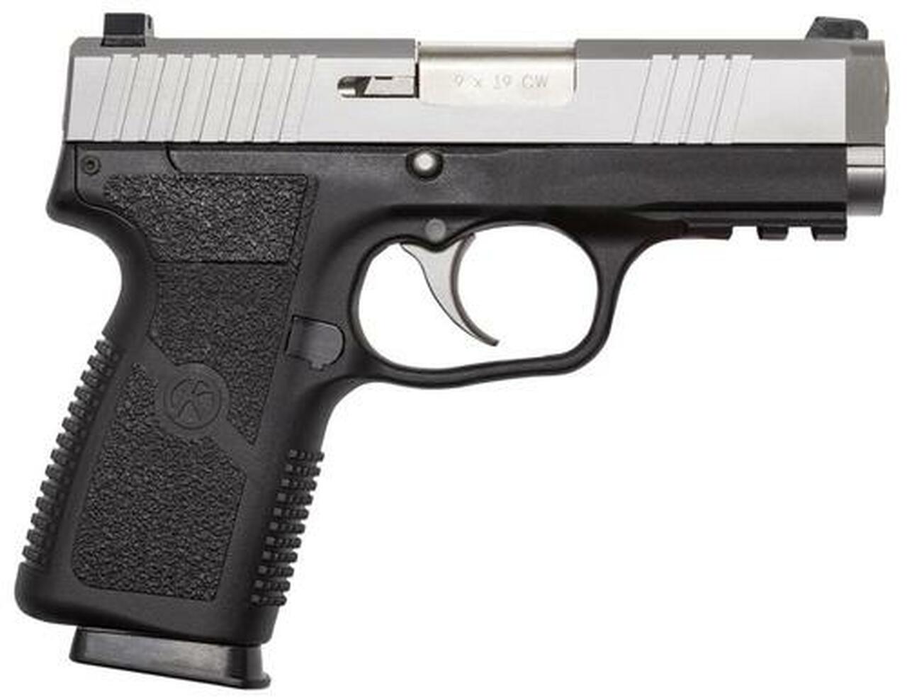 Kahr Arms S9 9mm, 3.6″ Barrel, 7rd, Black Polymer Frame, Stainless Steel Slide