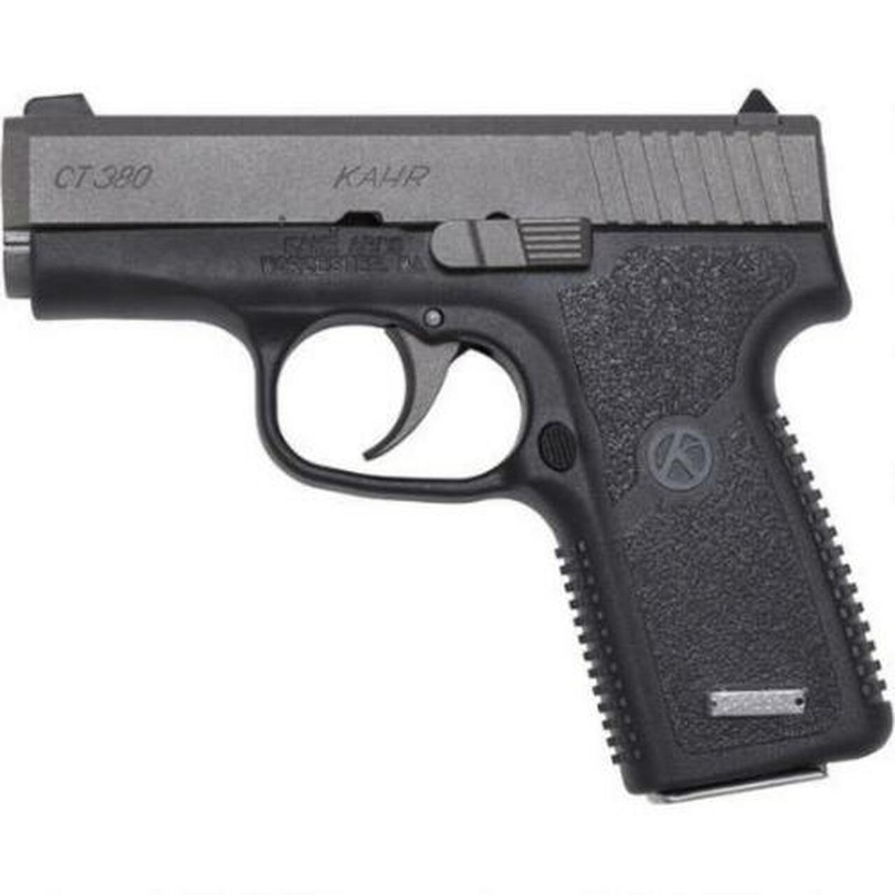 Kahr CT380 .380 ACP, 3″, 7rd, 3-Dot Sights, Tungsten Finish
