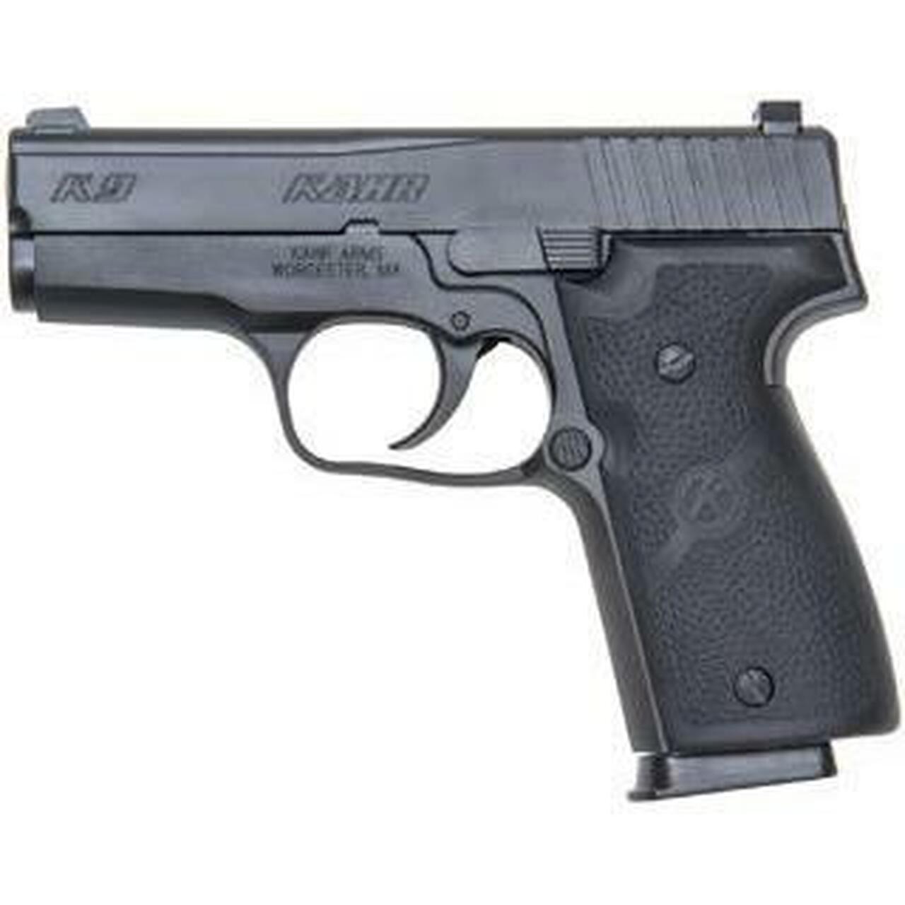 Kahr K9 9mm, 3.5″ Barrel, 7rd, Night Sights, Black Stainless Steel