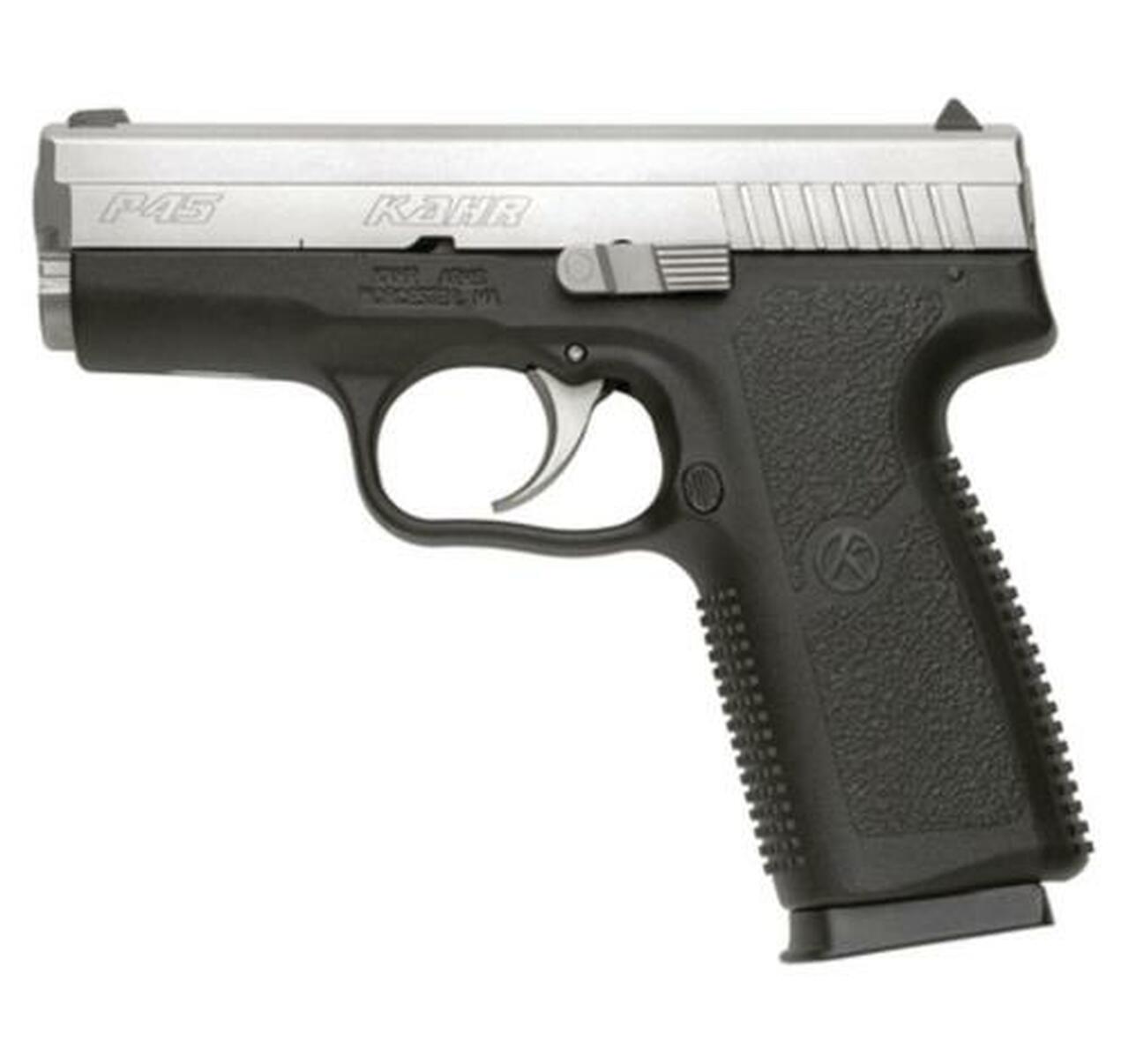 Kahr KP45 45 ACP 3.5″, Night Sights, SS Slide