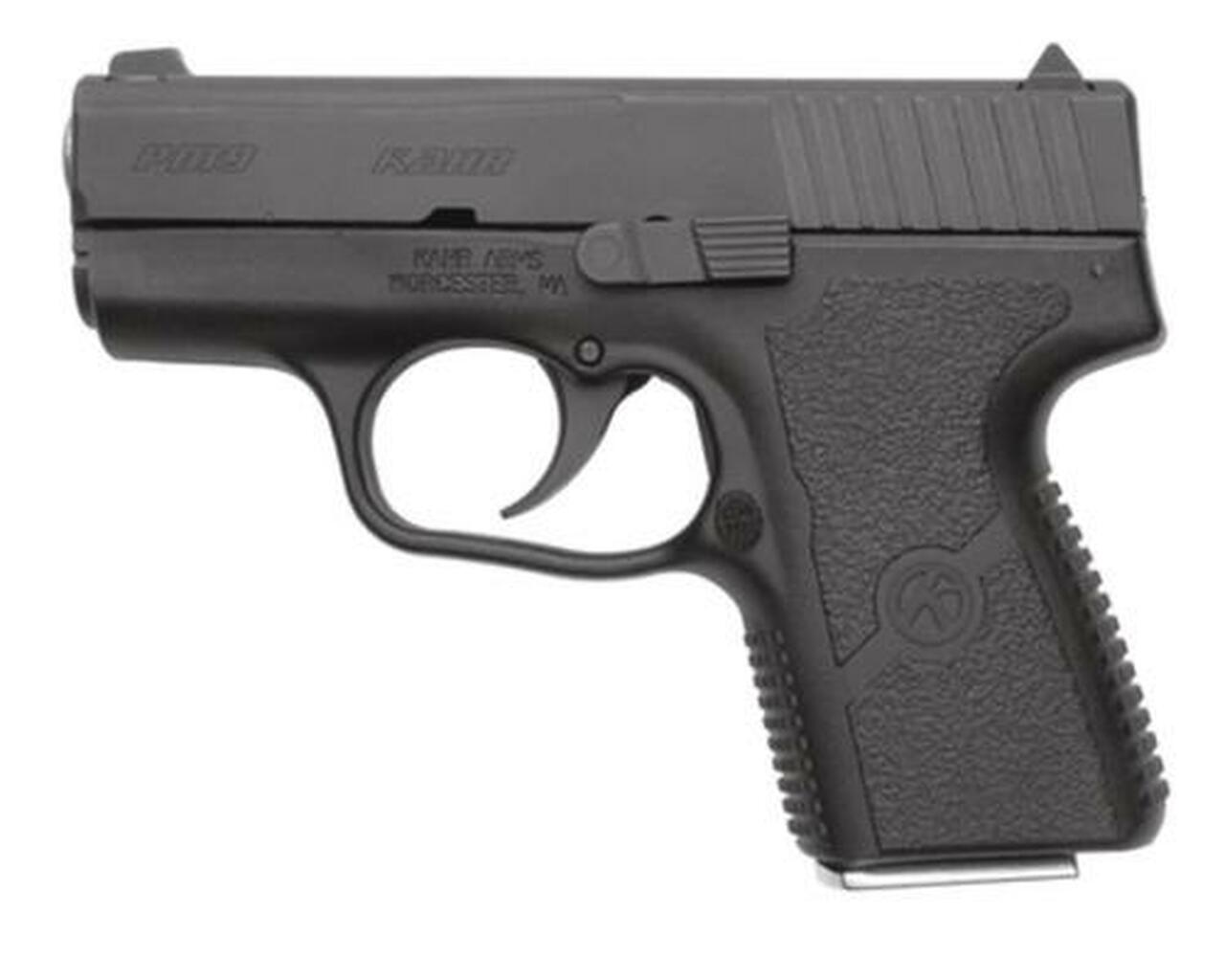 Kahr PM9 9mm, Polymer, 3 Inch, Blackened DLC Slide, Night Sights