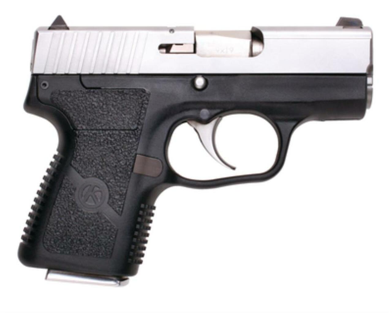 Kahr PM9 Compact 9MM 3″ Barrel Matte Stainless Slide Black Polymer Frame, Loaded Chamber Indicator Adj Sights 7 Round