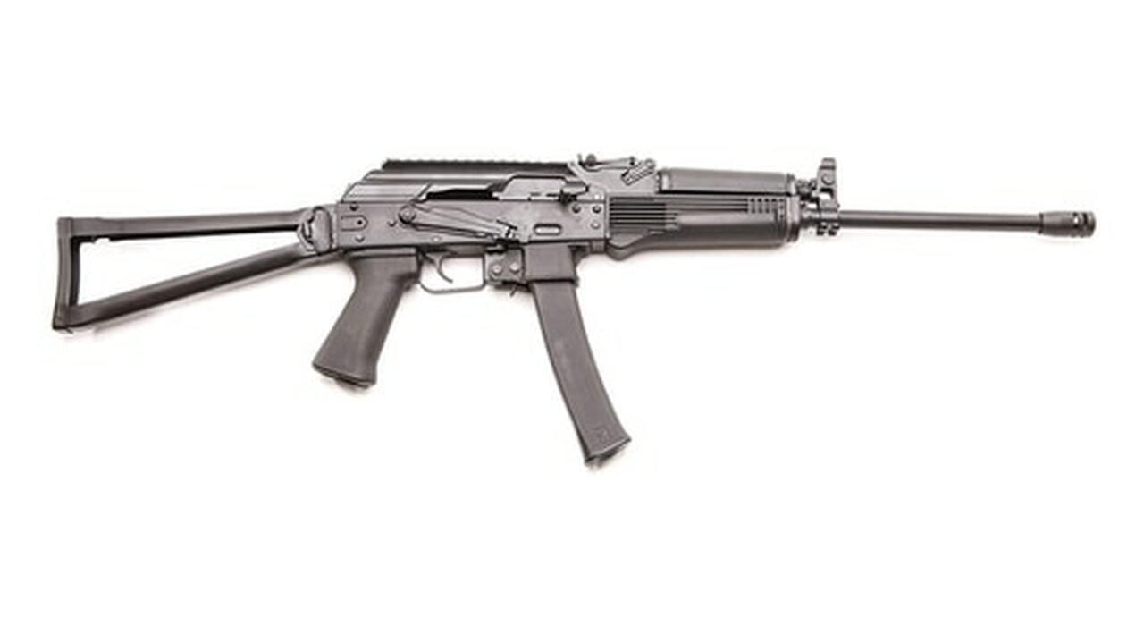Kalashnikov KR-9 9mm, 16″ Barrel, Black, Side Folding Stock, 30rd