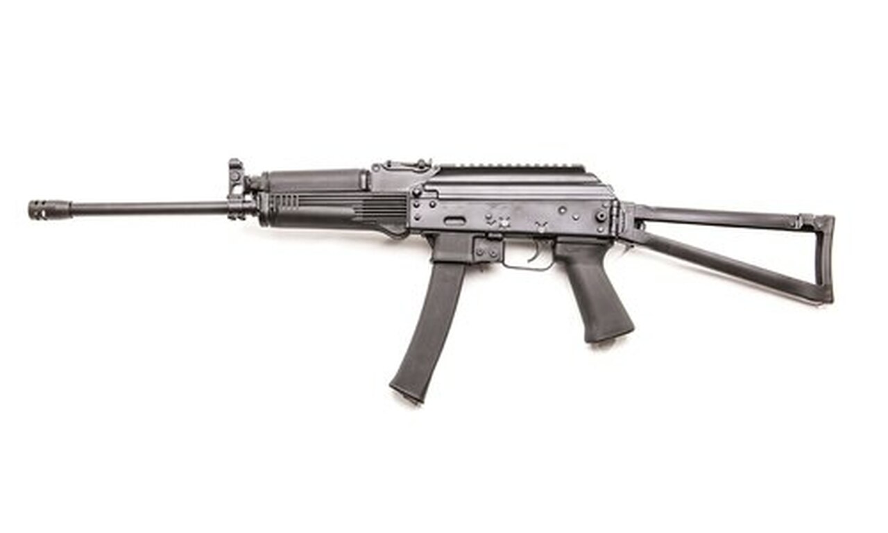 Kalashnikov KR-9 9mm, 16″ Barrel, Black, Side Folding Stock, 30rd