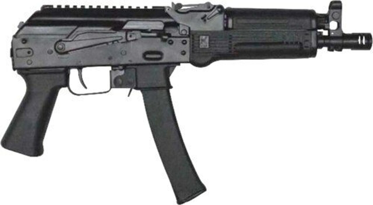 Kalashnikov USA KP-9 9mm, 9.25″ Barrel, Metal Frame, Black, 30rd