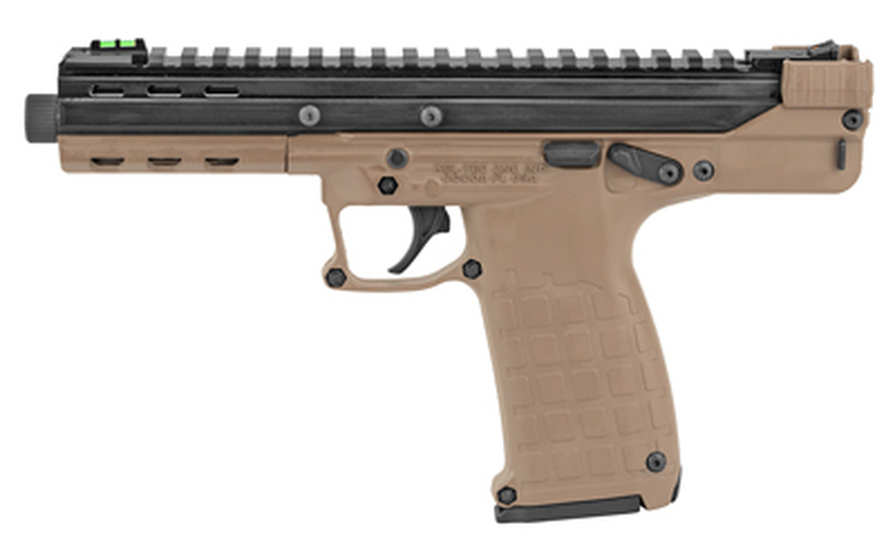 Kel-Tec CP33 22 LR, 5.5″ Barrel, Fiber Optic Sights, Desert Tan, 33rd