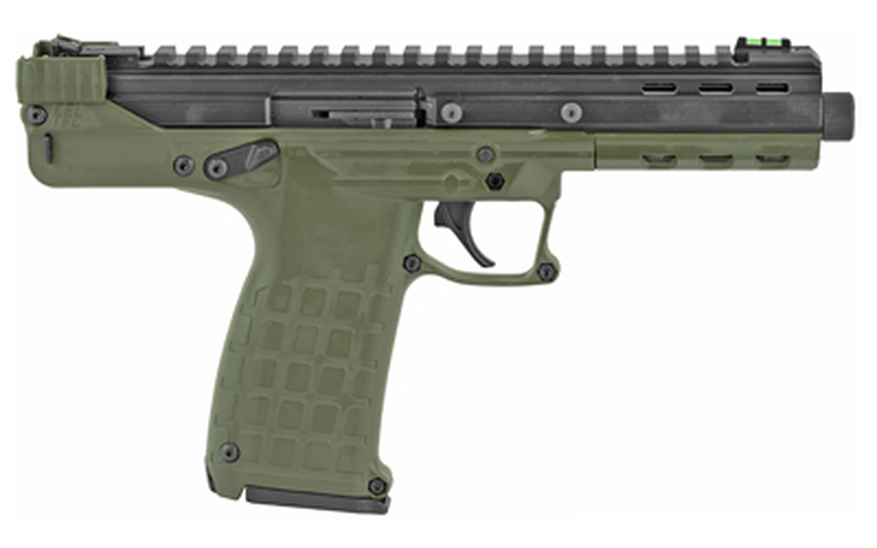 Kel-Tec CP33 22 LR 5.5″, Olive DrabGreen Polymer Grip/Frame Olive DrabGreen Slide, 33 rd
