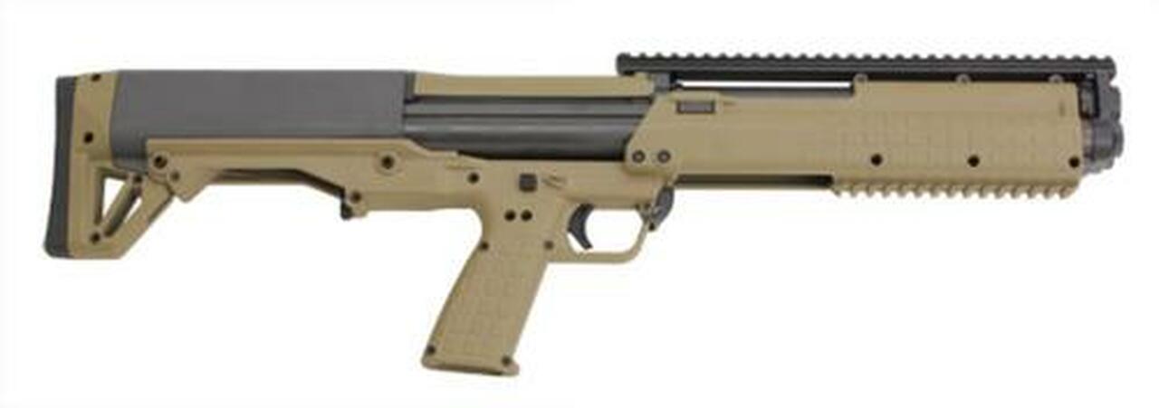 Kel-Tec KSG Pump 12 Ga, 18.5″ Barrel, Tan Cerakote Finish