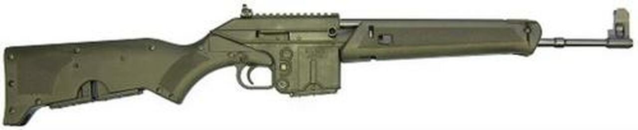Kel-Tec Lightweight Bravo SU16B .223 16″ Blue Barrel Cerakote ODGreen Folding Stock10rd