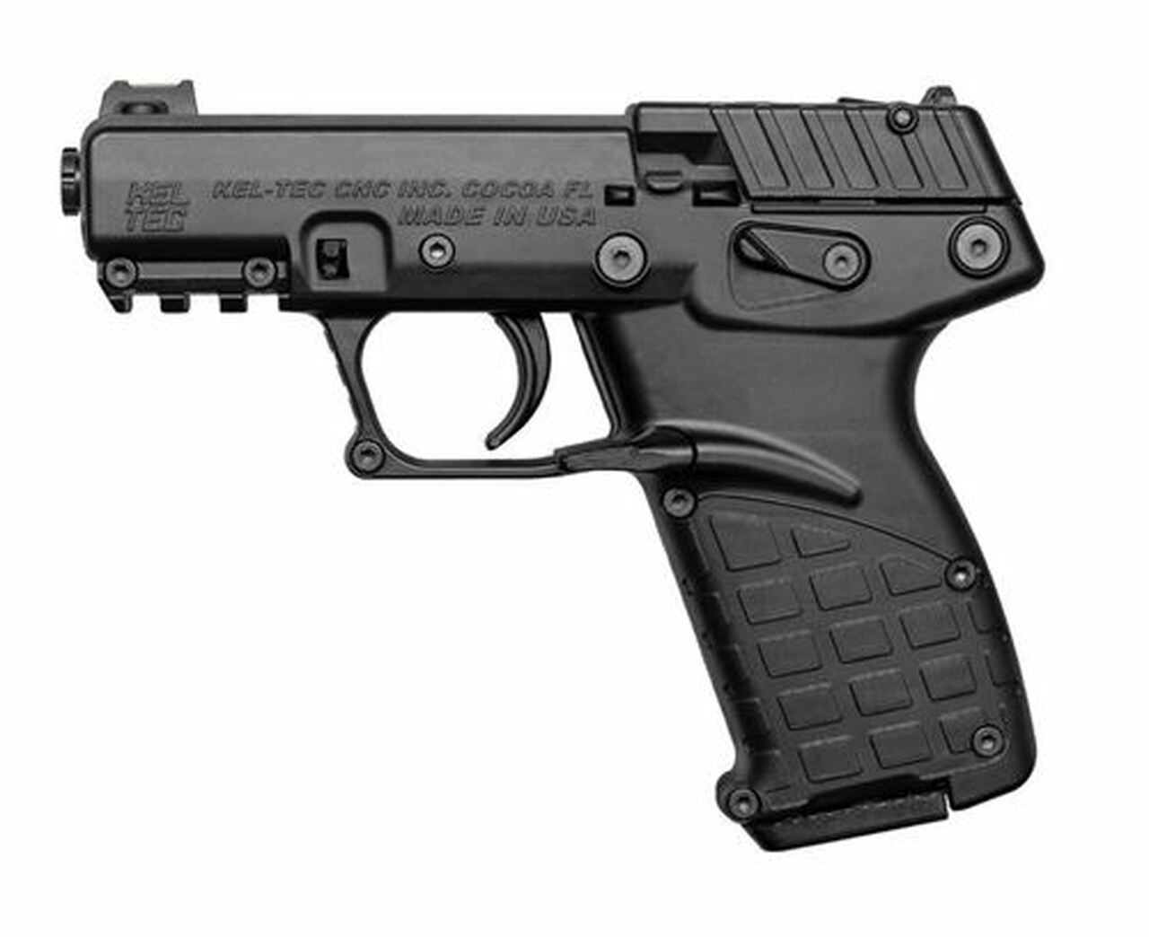 Kel-Tec P17 .22 LR, 3.93″ Barrel, Fiber Optic Front Sight, Black, 16rd