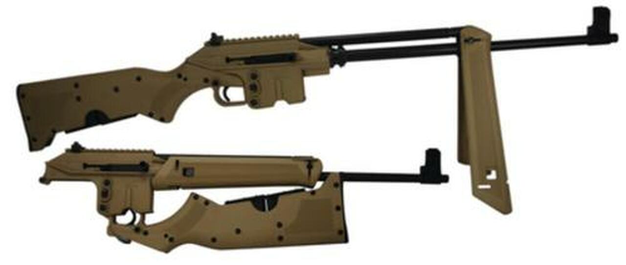 Kel-Tec SU-16C, .223/5.56, 16″, 10rd, Tan Cerakote Folding Stock