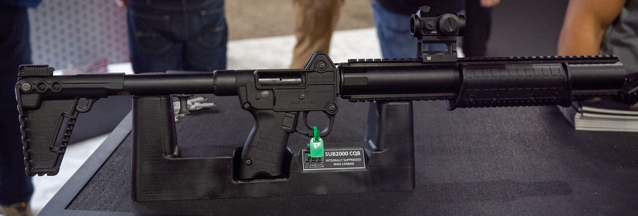 Kel-Tec Sub-2000 CQB 9mm, 16.25″ Barrel, Integrally Suppressed, Black