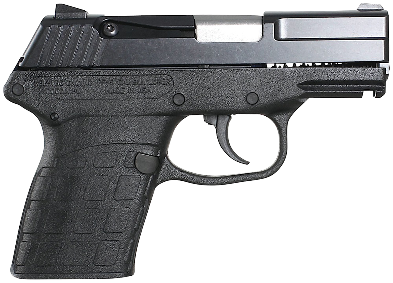 KelTec 9mm Blue Slide Black Grip