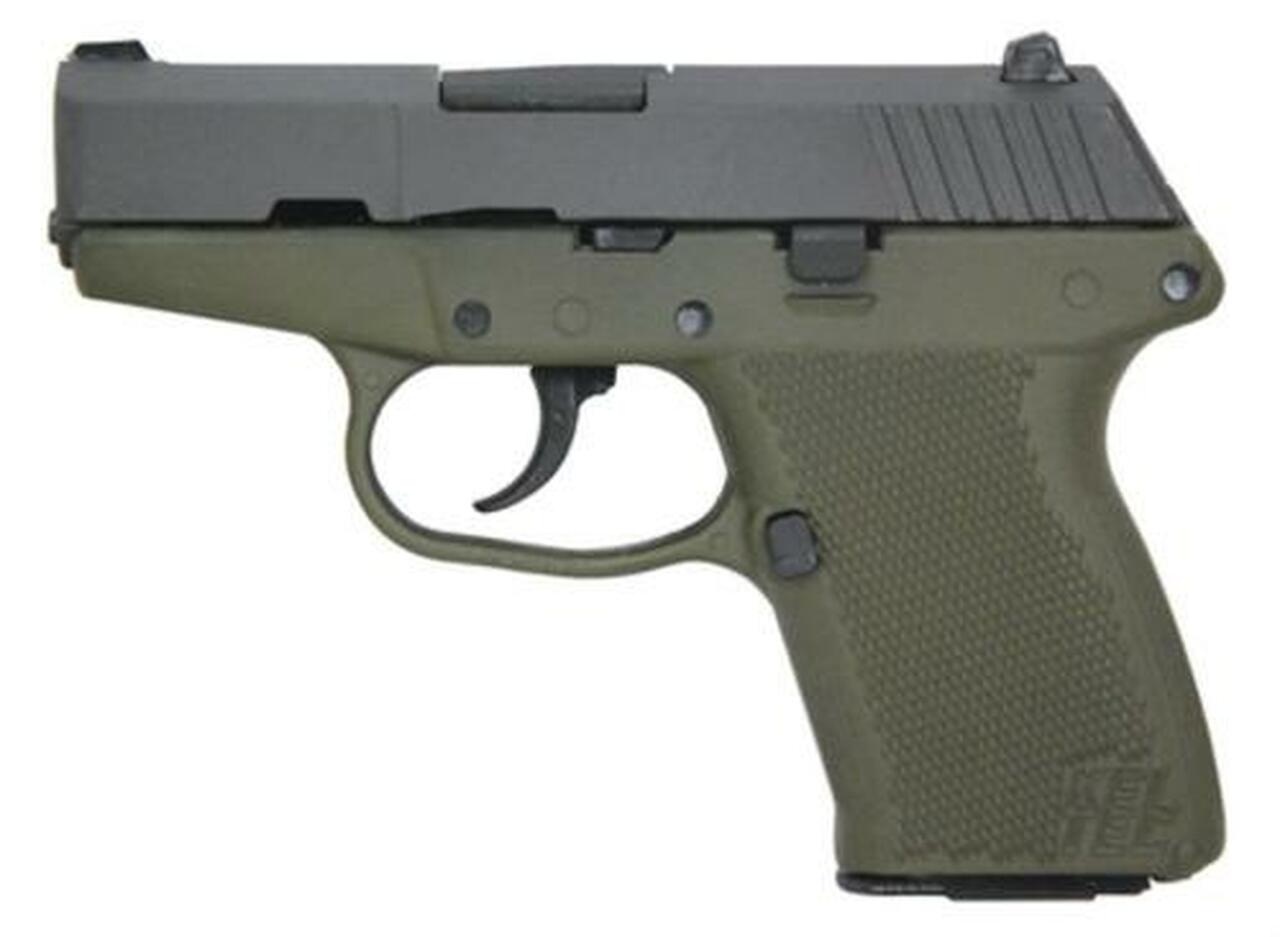 KelTec P-11 9mm 3.1 Barrel Parkerized Slide OD Green Grip/Frame 10 Rd Mag