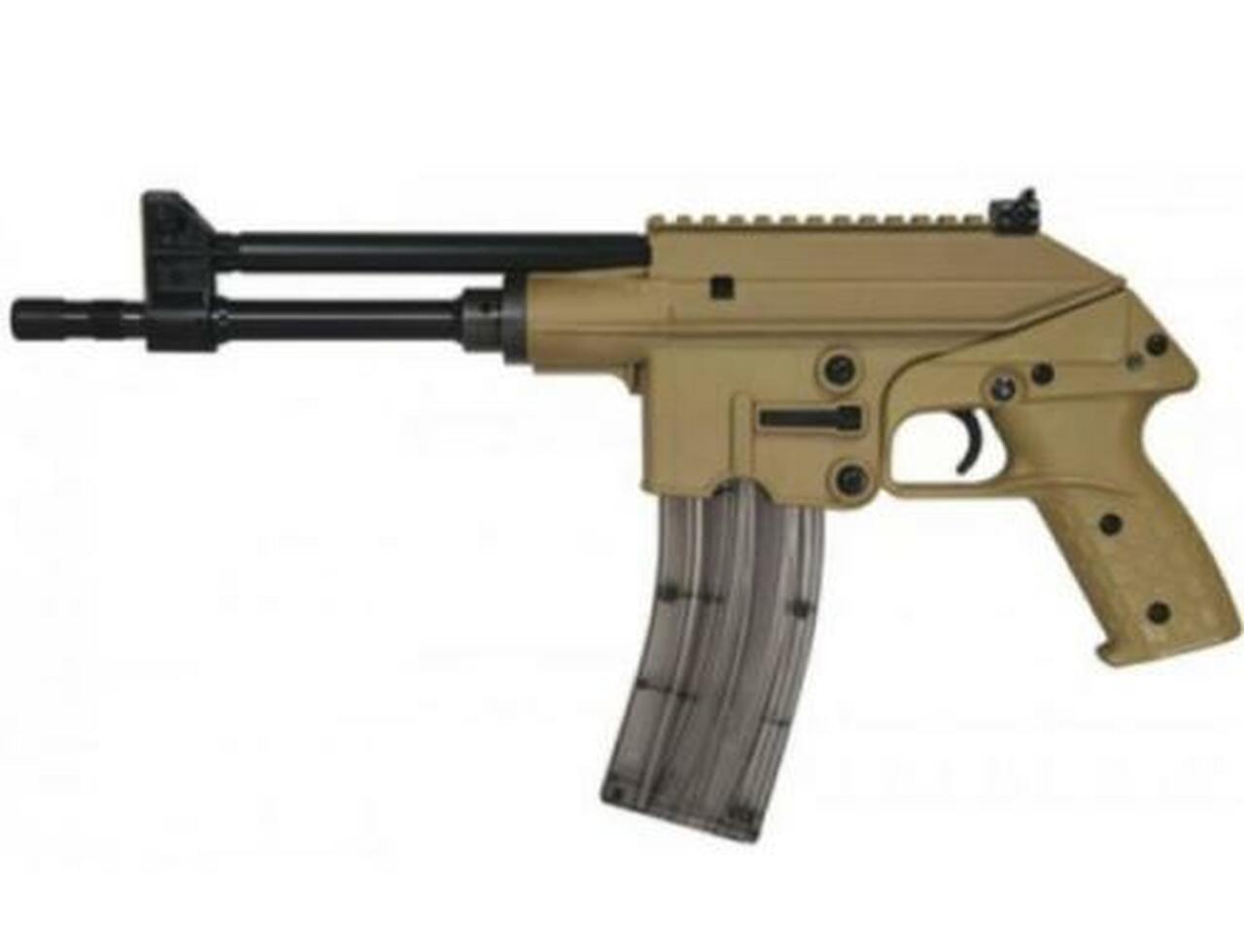 Keltec Plr-22, .22LR, 10.1″, 26rd, Black/Tan Finish