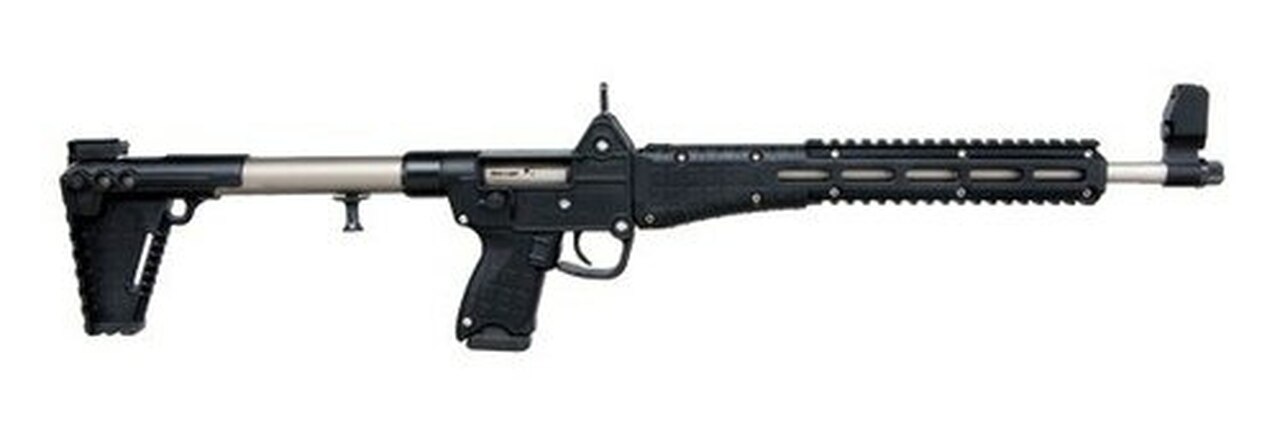 Keltec Sub 2000 9mm, 16″ Barrel, Nickel Boron Bolt, Black, 15rd