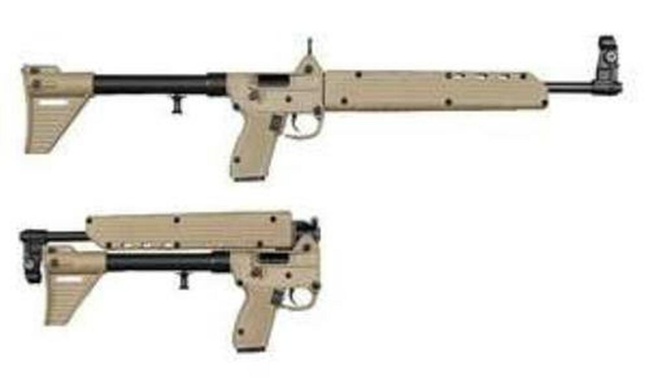 Keltec Sub-2000 9mm Glock 17 Mags Tan 17rd Mag