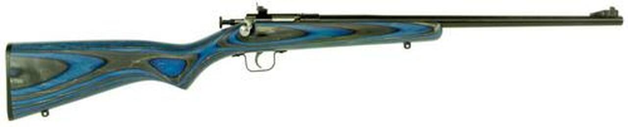 Keystone Crickett 22LR, 16.12″, Blue Laminate Stock