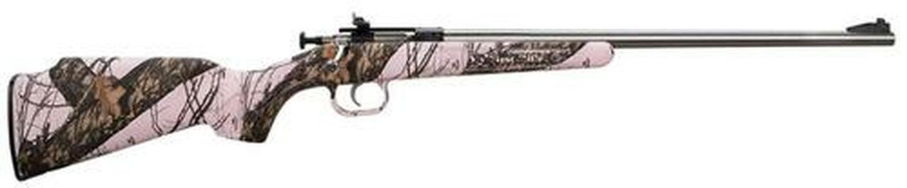 Keystone Crickett 22LR, 16.12″, Mossy Oak Pink Camo, S