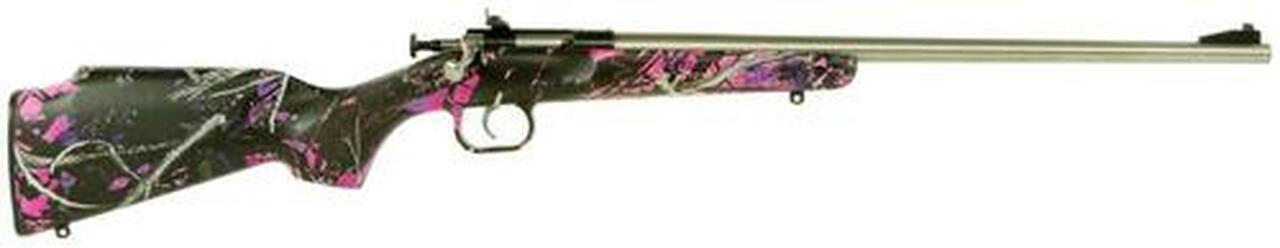 Keystone Crickett 22LR, 16.12″, Muddy Girl Camo Synthetic Stock