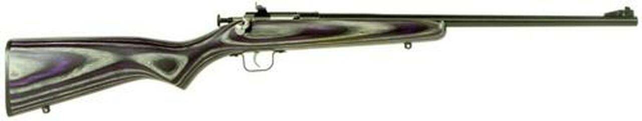Keystone Crickett 22LR, 16.12″, Purple Laminate Stock