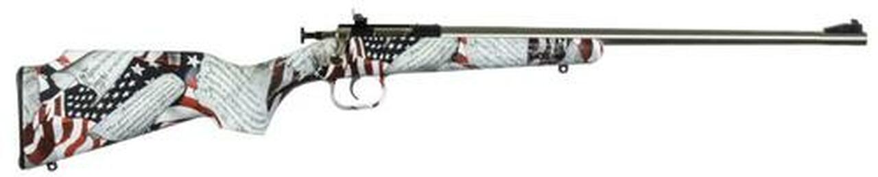 Keystone Crickett 22LR, 16″, Amendment Stock, SS