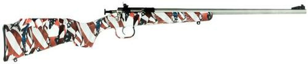 Keystone Crickett 22LR, 16″, SS, One Nation Custom Stock