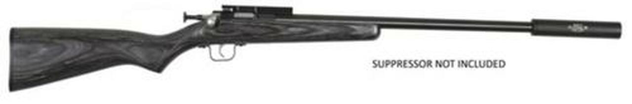 Keystone Crickett 22LR Blued/Black Laminate Threaded Barrel