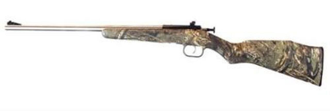 Keystone Crickett 22LR, SS Barrel, Duck Blind Camo Finish