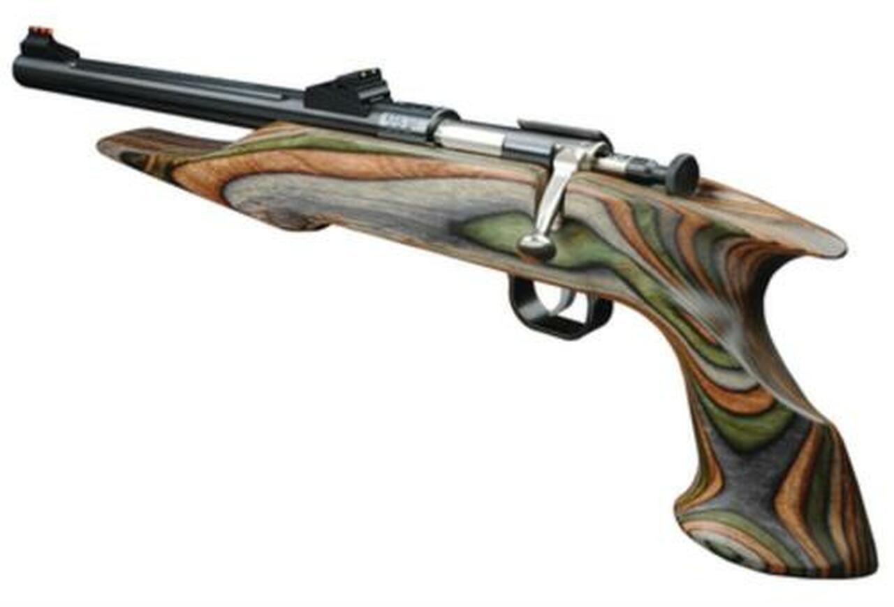 Keystone Crickett Davey Chipmunk Hunter Pistol 22LR, 10.5″, Laminated Barracuda Stock