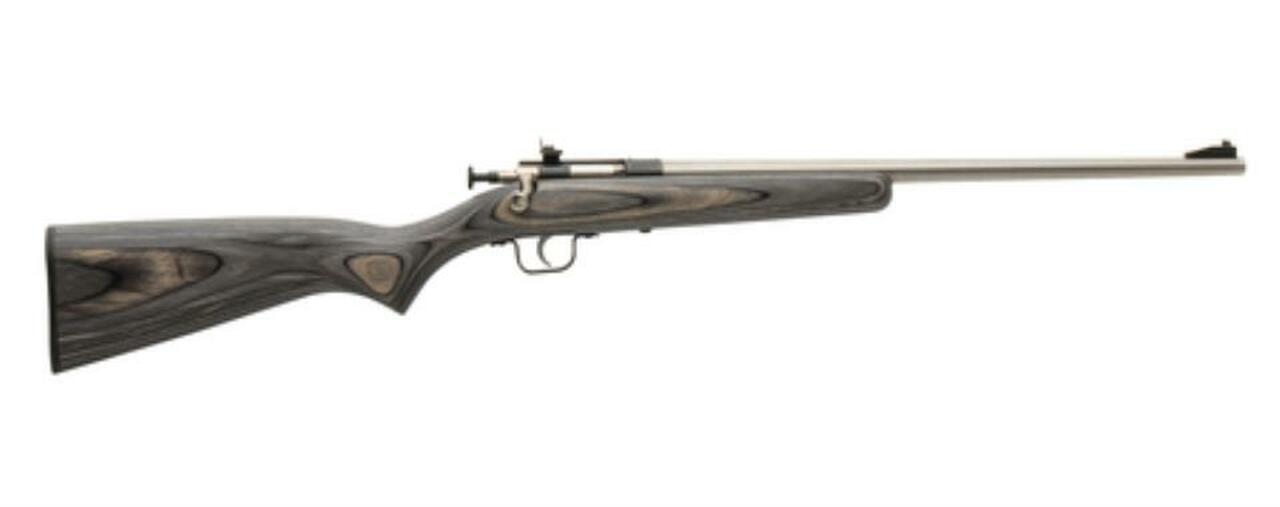 Keystone Crickett Stainless Steel Barrel Black Laminate