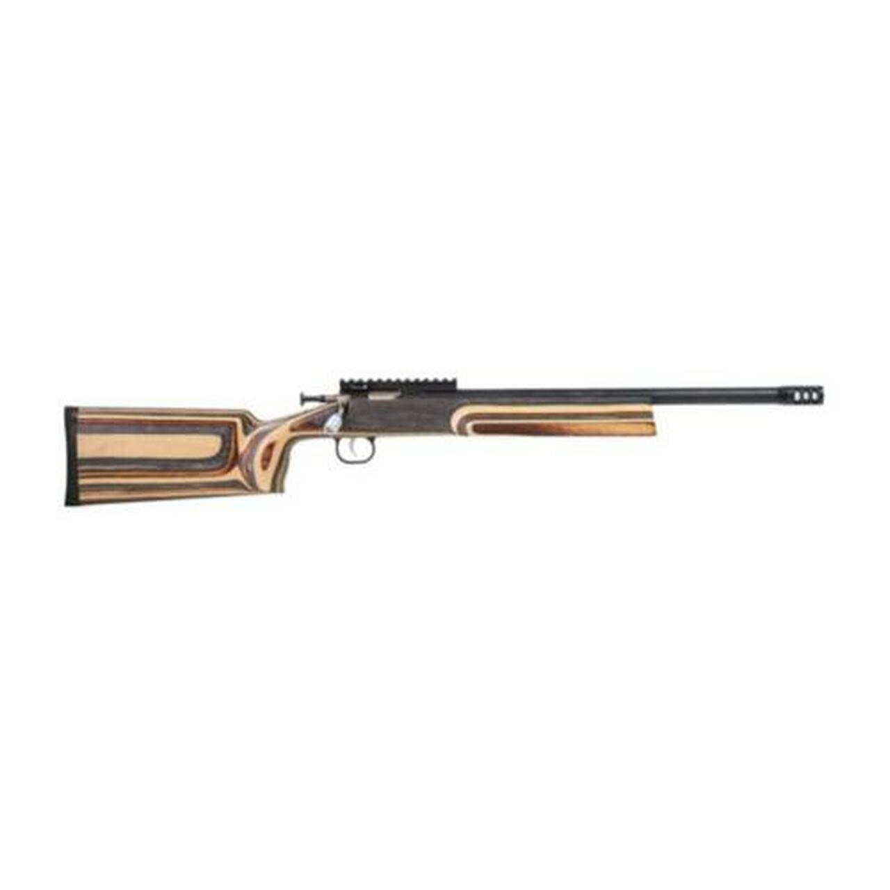 Keystone Crickett XBR 22LR, Laminate Stock, Muzzle Brake