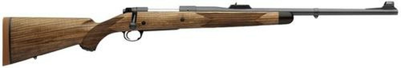 Kimber 8400 Caprivi Rifle, .375 H&H Mag, 24″, Matte Blue