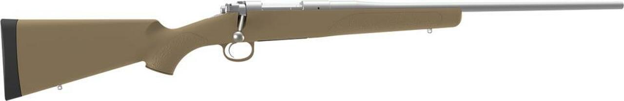 Kimber 84M Hunter Rifle, .308 Win, 22″, Flat Dark Earth Polymer Stock, SS