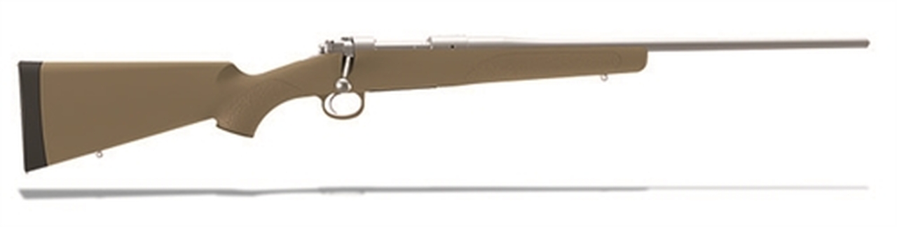 Kimber 84M Hunter Rifle, 6.5 Creedmoor, 22″, Flat Dark Earth Polymer Stock, Only 6.5 lbs