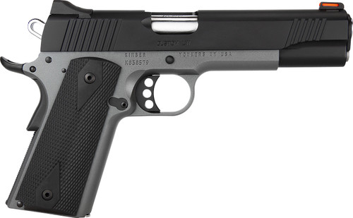 Kimber America Custom LW Shadow Ghost 45 ACP, 5″ Barrel, Black Slide, Gray Frame, CA Compliant, 8rd