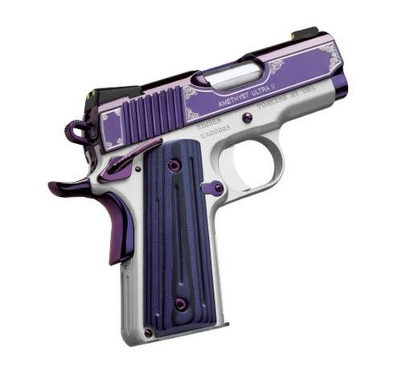 Kimber Amethyst Ultra II 45 ACP, 3″, 7rd, Amethyst Purple